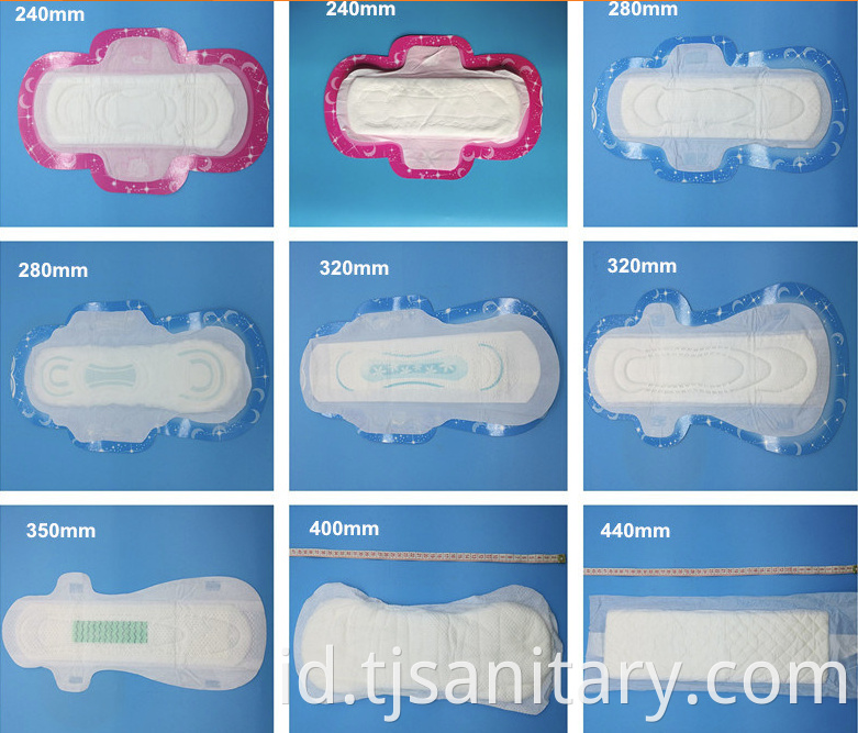 nonwoven sanitary pad